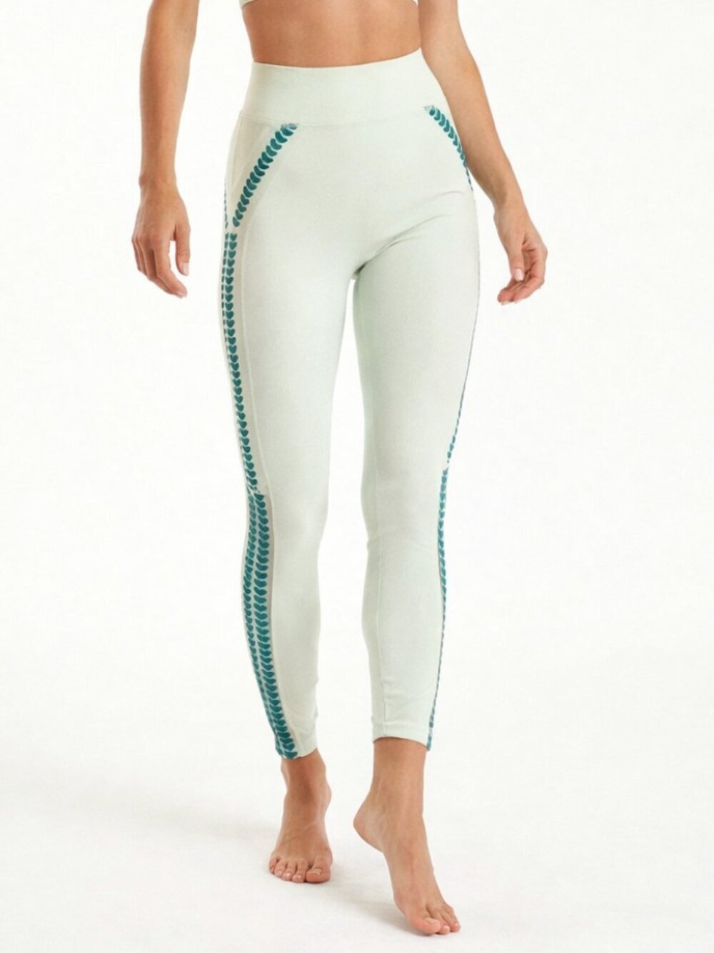 Free People Movement High Rise Leggings Green Athletic Yoga Pants Small